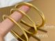 สร้อยข้อมือ ทอง 24K ไม่จางหาย ของขวัญ สไตล์เกาหลี สําหรับผู้หญิง