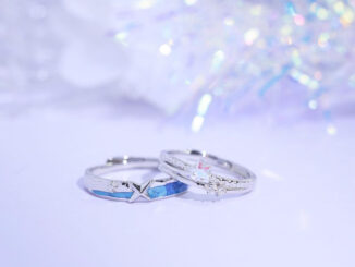 แหวนคู่เงินแท้ Sparkle Star  ส่งฟรี EMS !
