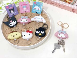 พร้อมส่ง   พวงกุญแจโยโย่ Sanrio น่ารักห้อยกระเป๋าได้ คล้องใส่บัตร ใส่กุญแจ