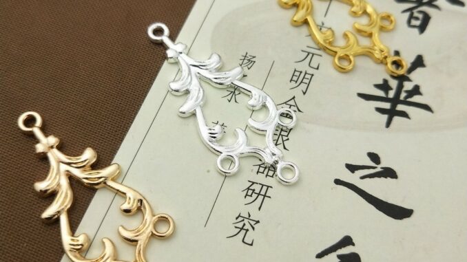 จี้สร้อยคอโซ่ โลหะผสม สไตล์โบราณ ขนาด 37 มม. Diy