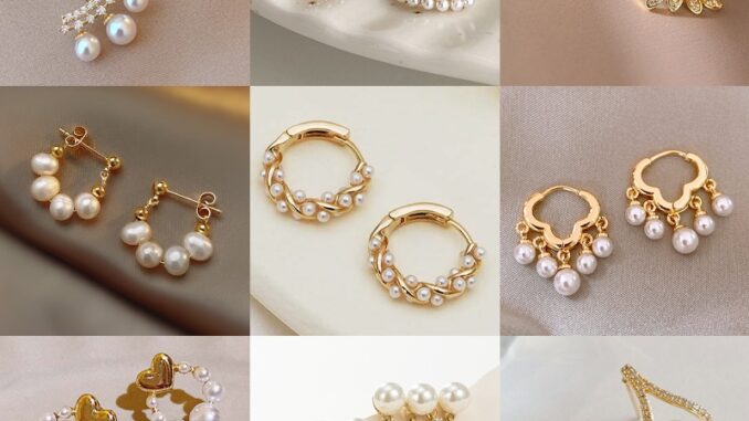 (3Lshop) ต่างหูมุกเทียม หรูหรา สไตล์เกาหลี เครื่องประดับแฟชั่น สําหรับผู้หญิง (3Lshop) ต่างหูมุกเทียม หรูหรา สไตล์เกาหลี เครื่องประดับแฟชั่น สําหรับผู้หญิง