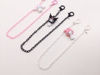 [พร้อมส่ง] สายโซ่คล้องคอ กันหาย กันหล่น อเนกประสงค์ สําหรับแว่นตากันแดด หน้ากาก Kuromi Cinnamon Dog