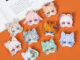 เข็มกลัดอะคริลิค ลายการ์ตูนเกมแอนิเมชั่นน่ารัก สองมิติ สําหรับตกแต่ง