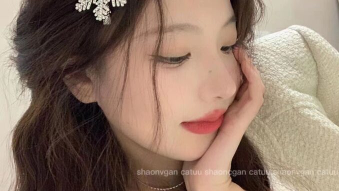 กิ๊บติดผม รูปเกล็ดหิมะ ประดับเพชร ระดับไฮเอนด์ แฟชั่นฤดูใบไม้ร่วง และฤดูหนาว 2023【Valentine Day】