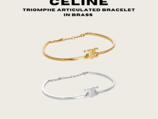 แท้100%  Celine triomphe bracelet กำไลเซลีน