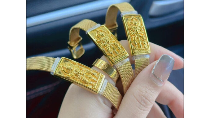 กำไลท้าวเวสสุวรรณแบบใหม่