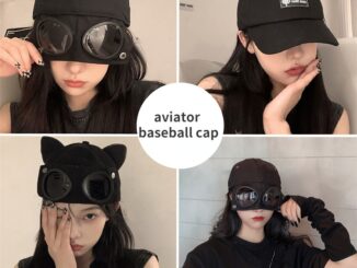 【promo】หมวกแก็ปแว่นตาวินเทจแฟชั่นทหาร สุดชิคและคลาสสิค หมวกเบสบอล
