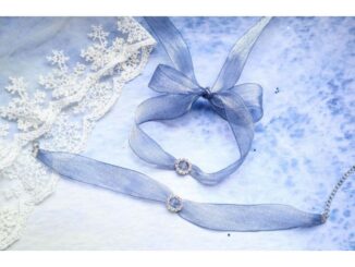 โชคเกอร์สีฟ้า (พร้อมส่ง)