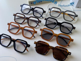 New ITem' แว่นกันแดด สไตล์วินเทจ IU1102 ใส่เที่ยว ถ่ายรูปชิคๆ ชายหญิงใส่ได้ (มีปลายทาง) นักบิน