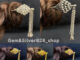 ปิ่นปักผมก้นหอย สี รมดำ/เงิน/ทอง ประดบด้วยพลอยสี ใส/แดง/ชมพู สินค้าพร้อมจัดส่งจากประเทศไทย