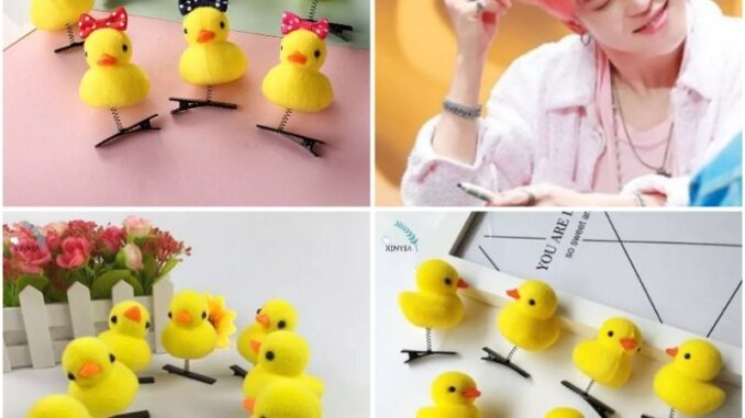 พร้อมส่ง‼️ กิ๊บติดผมเป็ด กิ๊บเป็ดน่ารัก