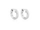 Maison de Jewels - Plain Huggies Silver Earring