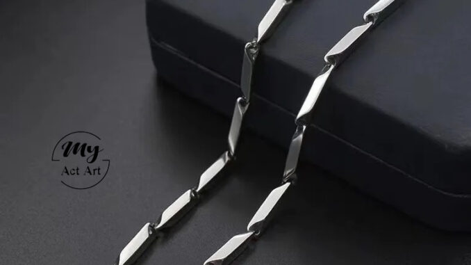 สร้อยคอสแตนเลสแท้ 3mm สีเงิน สีทอง สร้อยคอโซ่ No.12