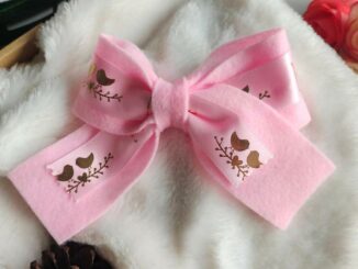 ** โบว์   Christmas กิ๊บเขียวแดง วาเลนไลน์  โบว์ติดผม กิ๊บโบว์ใหญ่