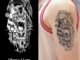 【COCO Magic tattoo】สติกเกอร์รอยสักชั่วคราว กึ่งถาวร กันน้ํา ติดทนนาน 15 วัน 18 ซม.*11 ซม.