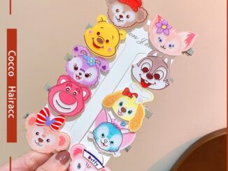 กิ๊บติดผมหน้าม้า อะคริลิค ลายการ์ตูนน่ารัก สําหรับเด็กผู้หญิง