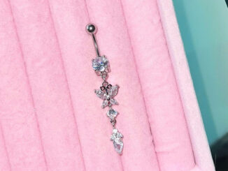 *พร้อมส่งจากไทย* จิวสะดือสแตนเลสแท้