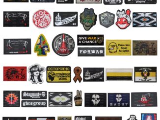 แผ่นสติกเกอร์ PVC ลาย Velcro Patch GBRS x Tribe sk8z คุณภาพสูง สไตล์อินเดีย สําหรับติดตกแต่งปลอกแขน