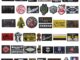 แผ่นสติกเกอร์ PVC ลาย Velcro Patch GBRS x Tribe sk8z คุณภาพสูง สไตล์อินเดีย สําหรับติดตกแต่งปลอกแขน
