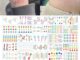 สติกเกอร์รอยสักชั่วคราว ลายการ์ตูนกระต่ายน่ารัก DIY สําหรับตกแต่งร่างกายเด็ก