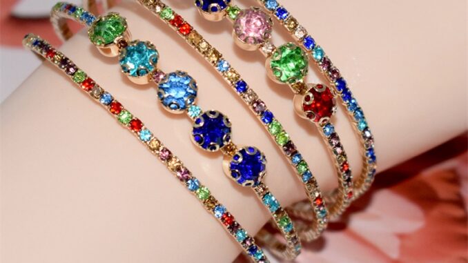 เครื่องประดับ สร้อยข้อมือ แบบเปิด อเนกประสงค์ หรูหรา สไตล์ยุโรป และอเมริกา