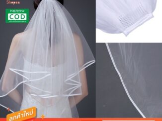 sale‼️เวลเจ้าสาว 80cm แบบขอบขาว งานสวยจ้า