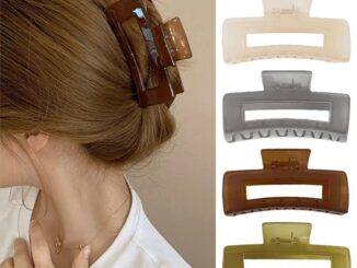 C37 กิ๊บอะคริลิก คลิปหนีบผม ขนาดใหญ่ เครื่องประดับผม  พร้อมส่ง