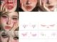 สติกเกอร์รอยสัก ลายคริสต์มาสน่ารัก สร้างสรรค์ 5 ชุด H6N1