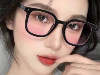 แว่นตากันแดด ไล่โทนสี ป้องกันแสงสีฟ้า แฟชั่นสไตล์เกาหลี สําหรับผู้หญิง
