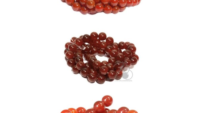 หิน carnelian (1 เส้น)