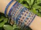 สร้อยข้อมือเทนนิส ปรับได้ สําหรับผู้หญิง สีฟ้า แวววาว เพทาย คริสตัล โซ่ บนมือ สุภาพสตรี เสน่ห์ สร้อยข้อมือ เทรนด์ เครื่องประดับ ของขวัญเด็กผู้หญิง