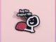 ตัวอักษรภาษาอังกฤษตลก "Hey You Dropped This" เคลือบพินของที่ระลึก