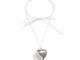 ✿ Heart Pendant Necklace Heart Choker Long Chain Love Necklaces Men Women Chocker