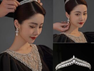 ผ้าโพกศีรษะ มงกุฎเจ้าหญิง ประดับไข่มุก สไตล์วินเทจ สําหรับงานแต่งงาน