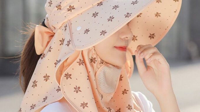 หมวกกันแดด ป้องกันรังสียูวี พิมพ์ลายดอกไม้ แฟชั่นฤดูร้อน สําหรับผู้หญิง TR-TH