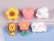 [3#] สติกเกอร์เรซิ่น ลายการ์ตูนกระต่าย ดอกไม้น่ารัก 3D diy สําหรับติดตกแต่งโทรศัพท์มือถือ SZ