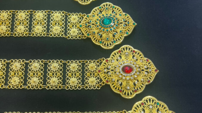 Fashionjewelry เข็มขัดทอง เข็มขัดชุดไทยราคาถูกสุดๆ สวยตามรูป