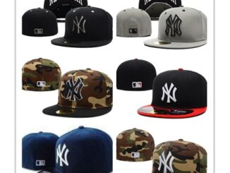 คุณภาพดี MLB NE นิวยอร์ก NY Yankees ผู้ชาย ผู้หญิง แฟชั่น SnapBack หมวก Snap ปิดด้านหลัง เต็มรูปแบบ พอดี หมวก