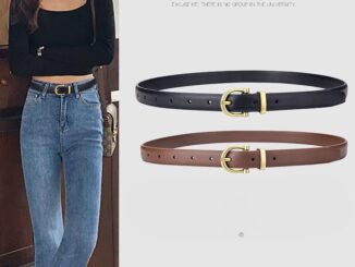 【COD & พร้อมส่ง】เข็มขัดหนังนิ่ม คุณภาพสูง แฟชั่นสําหรับผู้หญิง 3 style