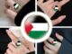 Gaza แหวนธงปาเลสไตน์ ปรับได้ สี่สี