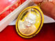 จี้หลวงปู่ทวด รุ่นเสาร์๕ วัดห้วยมงคล ๒๕๕๓ (สำหรับสร้อย2ส-1บาทตัน) 3สี เลี่ยมทองคำแท้90% (กันน้ำ