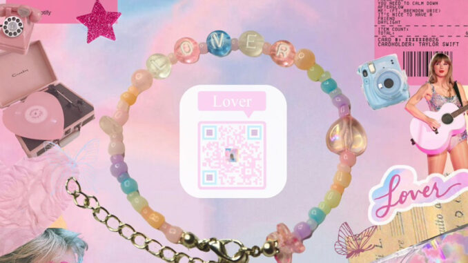 กำไลลูกปัด สร้อยข้อมือลูกปัด Lover   Taylor Swift