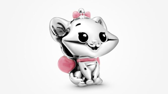 Pandora ชาร์ม ลายดิสนีย์ The Aristocats Marie ของขวัญวันเกิด สําหรับสุภาพสตรี p825 DIY Pandora ชาร์ม ลายดิสนีย์ The Aristocats Marie ของขวัญวันเกิด สําหรับสุภาพสตรี p825 DIY