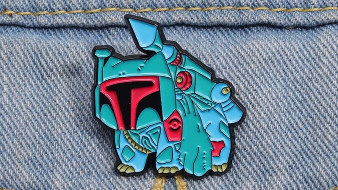 เข็มกลัด รูปการ์ตูนโปเกม่อน Bulbasaur Pin Star Wars Boba Fett Mix and Match เครื่องประดับ สําหรับเพื่อน