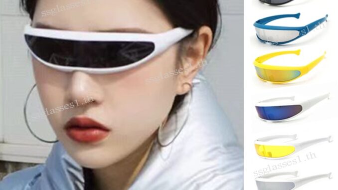 X-men แว่นตากันแดด กรอบแคบ ทรงสี่เหลี่ยมผืนผ้า เทคโนโลยีในอนาคต กลางแจ้ง สําหรับผู้ชาย