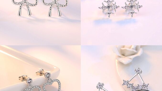 ATHENA JEWELRY หนีบ แท้ 925 เงิน แฟชั่น ห่วง มอยส์ซาไนท์ เครื่องประดับ เครื่องประดับ เกาหลี ไข่มุก ตุ้มหู ผู้หญิง เพชร ต้นฉบับ ต่างหู Silver M025 ATHENA JEWELRY หนีบ แท้ 925 เงิน แฟชั่น ห่วง มอยส์ซาไนท์ เครื่องประดับ เครื่องประดับ เกาหลี ไข่มุก ตุ้มหู ผู้หญิง เพชร ต้นฉบับ ต่างหู Silver M025