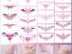 [พร้อมส่ง] สติกเกอร์รอยสัก รูปหัวใจ กันน้ํา เซ็กซี่ สําหรับร่างกาย หน้าท้อง สมุนไพร