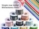 สายโซ่เพชร 2 มม. 2.5 มม. ยาว 10 หลา แฮนด์เมด Diy สําหรับตกแต่งเสื้อผ้า รองเท้า กระเป๋า