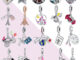 ใหม่ 925 เงิน Charm เครื่องบินลิปสติกรองเท้าส้นสูงจี้อุปกรณ์เสริมสำหรับผู้หญิง 2023