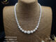(JindaJewelry)สร้อยคอเงินแท้92.5%ลายบอลฉลุไล่ไซส์